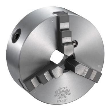 Scroll chuck with integrated jaw (Straight recess) SC･JN series